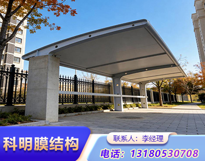 信阳小区电动车车棚